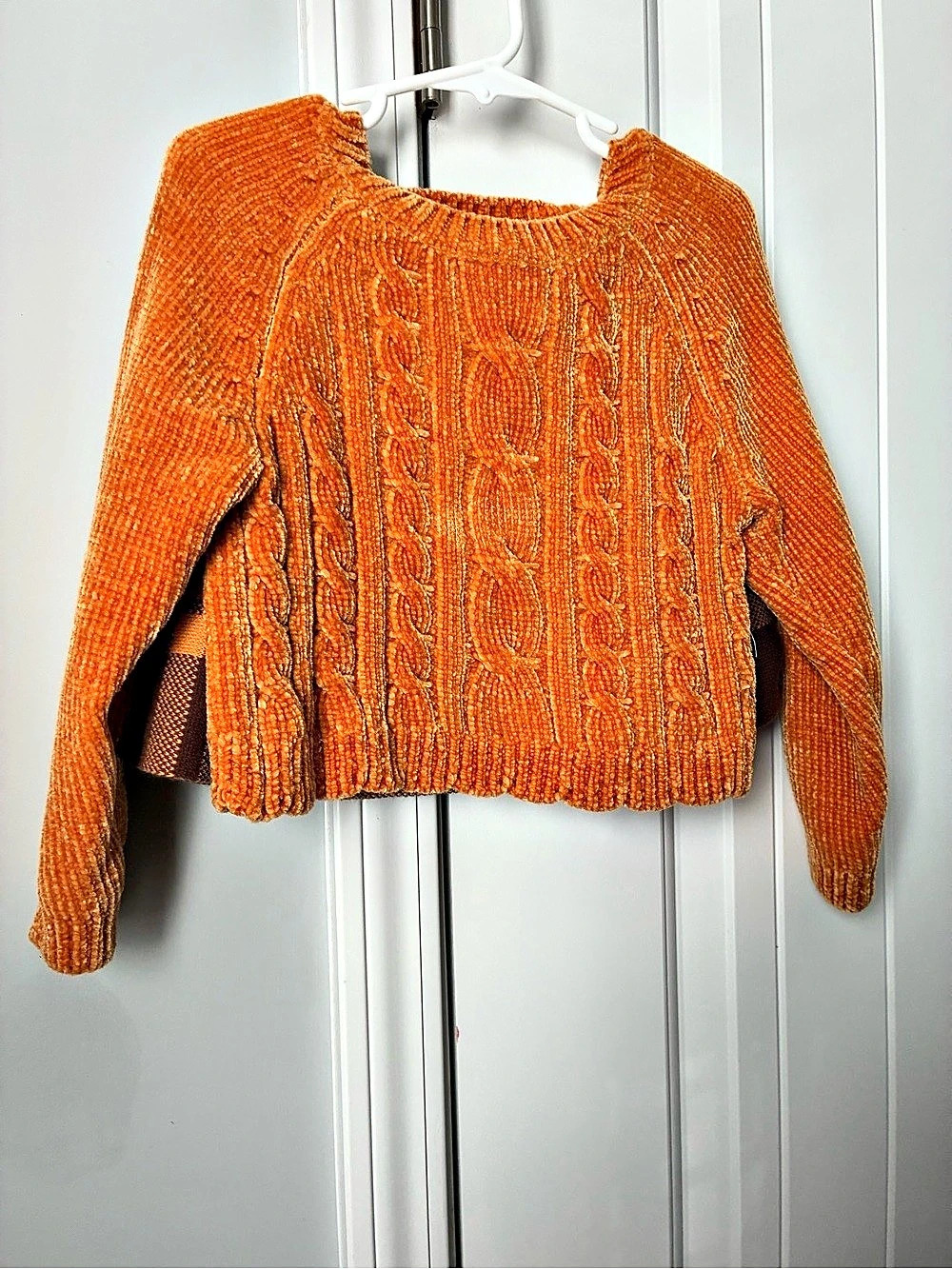 Tommy Bahama Cable Knit Sweater in Orange Size Small